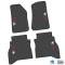 FlexTread 20-24 Jeep Gladiator Floor Mats (4pc) w/ JEEP Wave w/ Wheel Logo NGTT45051