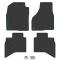 FlexTread 12-18 Dodge Ram 1500 Quad Cab/19-24 Dodge Ram 1500 Classic Quad Cab (4 pc) w/ Lonestar Logo NGTT12057