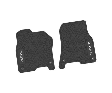 FlexTread 19-24 RAM 1500 Regular/Crew/Quad Cab Floor Mats w/ TRX Logo (2pc) *WILL NOT FIT 19-24 1500 CLASSIC STYLE CABS NGTT16021