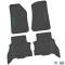 FlexTread 21-24 Jeep 4xe Floor Mats (4pc) w/ 4xe Logo NGTT46025