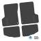 FlexTread 97-06 Jeep Wrangler TJ & LJ Floor Mats (4pc) w/ Rubicon Logo NGTT44048