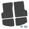 FlexTread 97-06 Jeep Wrangler TJ & LJ Floor Mats (4pc) w/ Rubicon Logo NGTT44048