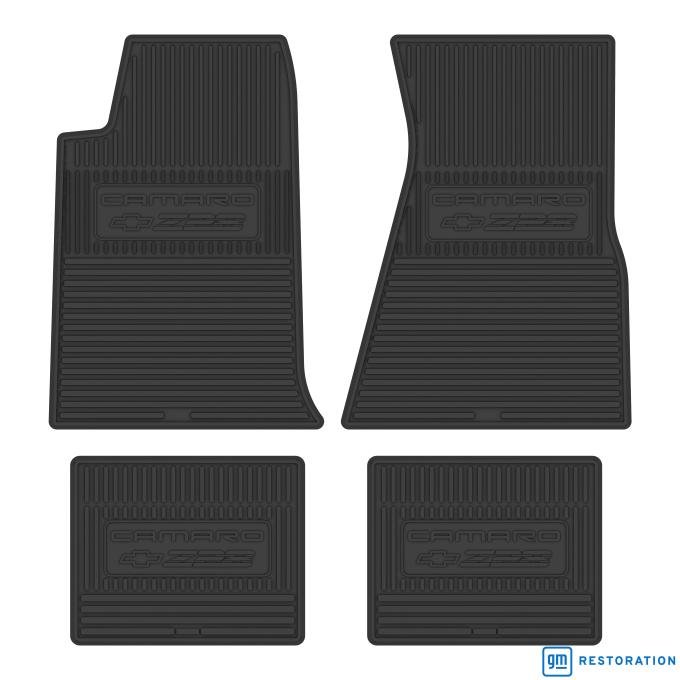 FlexTread 1993-2002 CHEVROLET CAMARO Z/28 FLOOR MATS - BLACK FMCZ0006001001