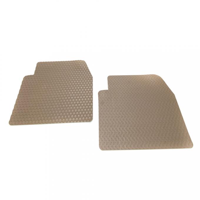 Toyota 4Runner Floor Mats, 2 Piece 2nd Seat Lloyd® Rubbertite™, Tan, 1996-2004