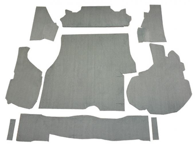 ACC 1984-1987 Buick Regal Grand National Trunk Mat Kit with Boards Cutpile