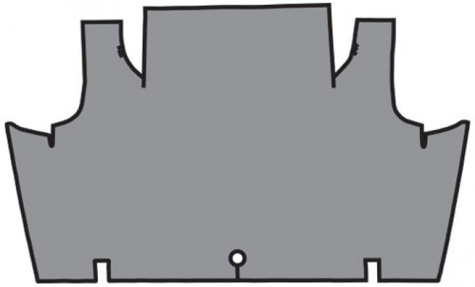 ACC 1970 Ford Fairlane Trunk Mat TM Vinyl