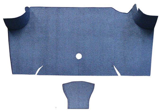 ACC 1967-1968 Ford Mustang Fastback Trunk Kit Floor Only Trunk Mat Nylon