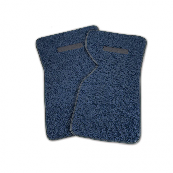 Corvette Mats, Dark Blue 80/20 (43), 1973-1975