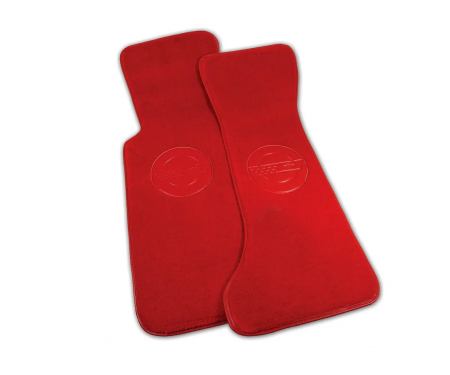 Corvette Mats, Red Pile (75), 1986-1990