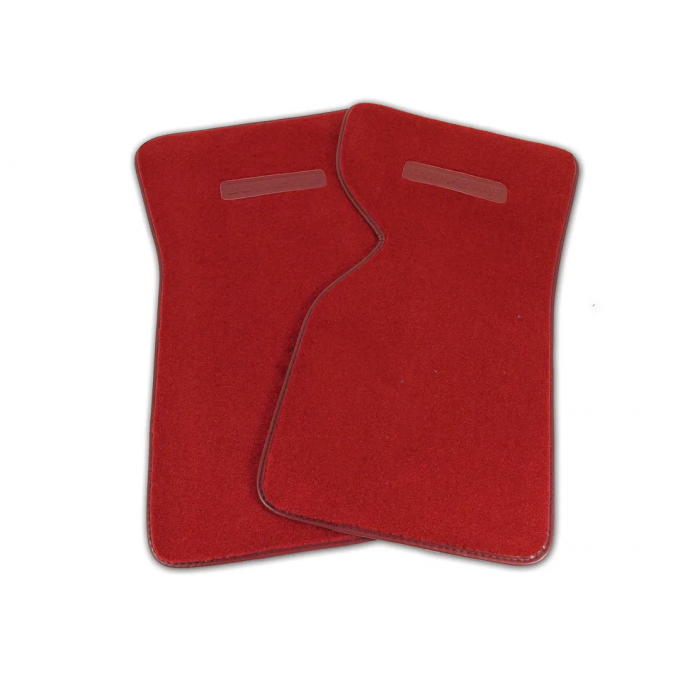 Corvette Mats, Red Pile (26), 1982