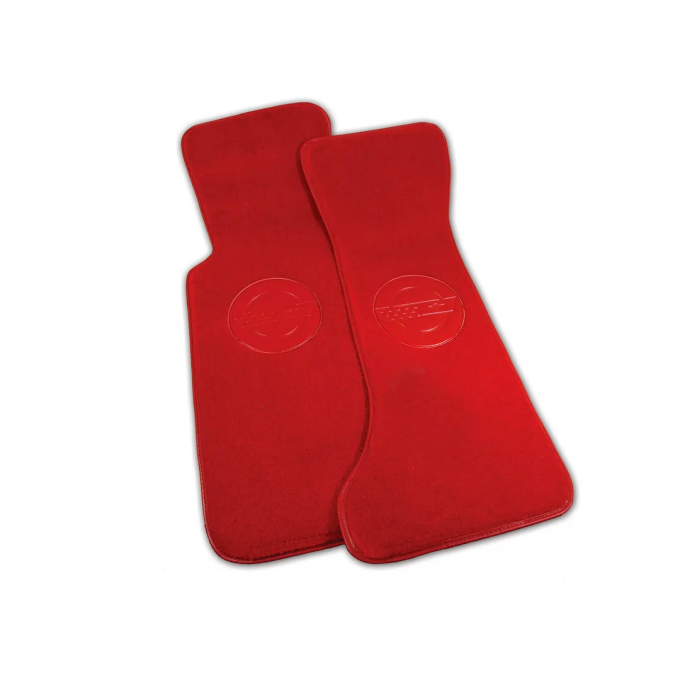 Corvette Mats, Red Pile (75), 1986-1990