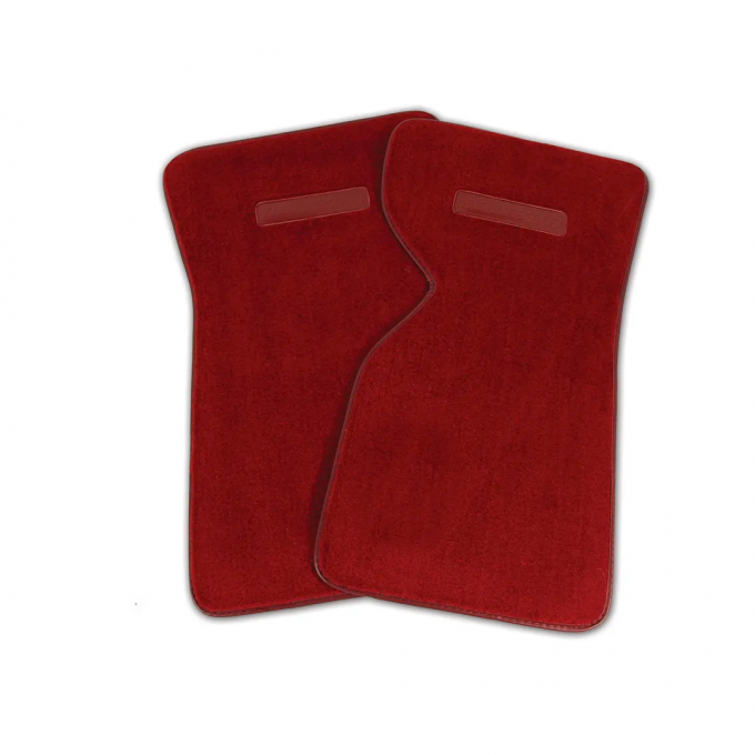 Corvette Mats, Red Pile (30), 1970-1972