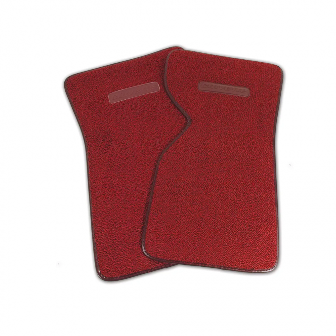 Corvette Mats, Oxblood Pile (31), 1973-1975