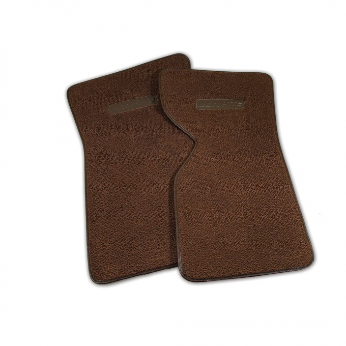 Corvette Mats, Dark Brown 80/20 (55), 1976