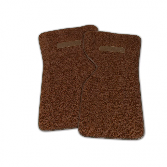 Corvette Mats, Dark Saddle 80/20 (53), 1970-1972