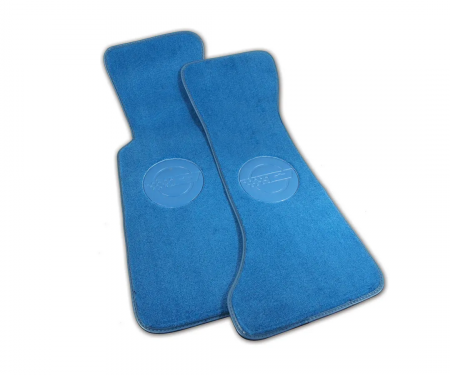 Corvette Mats, Blue Pile (74), 1986-1989