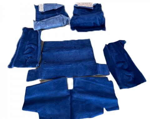 ACC 1971-1975 Chevrolet Corvette Coupe Auto Complete with Pad 7130 Dark Blue Cutpile BLEM 3602-160-1067000000