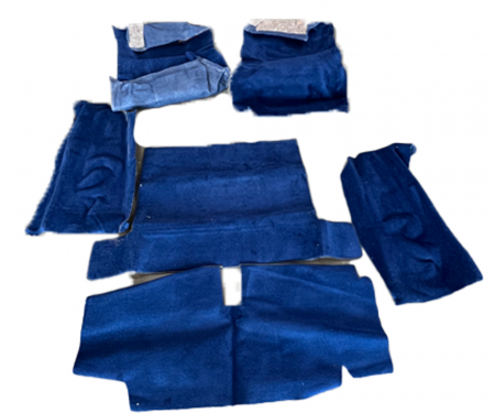 ACC 1971-1975 Chevrolet Corvette Coupe Auto Complete with Pad 7130 Dark Blue Cutpile BLEM 3602-160-1067000000