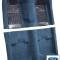 ACC 1971-1973 Ford Mustang Mach 1 with 2 Dark Blue Running Pony Inserts Fastback Nylon Carpet