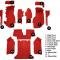 ACC 1984-1987 Chevrolet Corvette Coupe Complete with Pad Cutpile Carpet