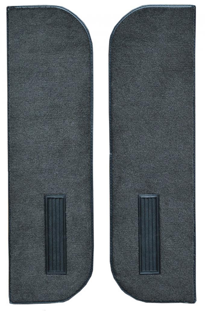 ACC 1978-1980 Chevrolet K5 Blazer Door Panel Inserts on Cardboard w/Vents 2pc Cutpile Carpet