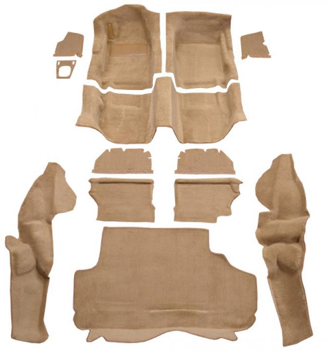 ACC 1988-1991 Porsche 944 with Split Rear Seat Cutpile Carpet