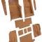 ACC 1973-1975 Chevrolet Corvette Roadster 4spd Complete with Pad Cutpile Carpet