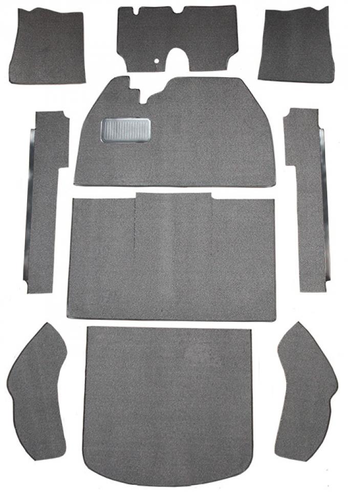 ACC 1949 Volkswagen Standard 2DR Sedan Flat Front Loop Carpet