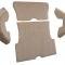 ACC 1978-1979 American Motors Concord Cargo Area 2DR Hatchback with Hidden Compartment with Snaps Cutpile Carpet