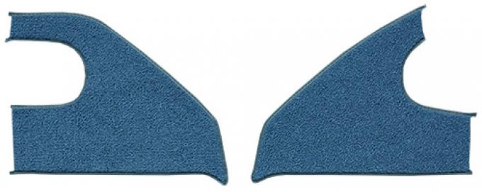 ACC 1967-1972 Chevrolet K10 Suburban Kick Panel Inserts with Cardboard Loop Carpet