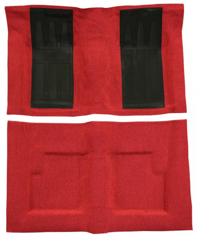 ACC 1969-1971 Ford Torino GT 2DR Convertible Auto with 2 Black Inserts Loop Carpet