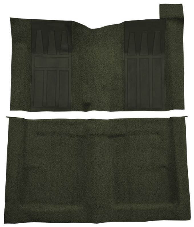 ACC 1969 Ford Torino GT 2DR Hardtop/Fastback 4spd with 2 Dark Green Inserts Loop Carpet
