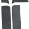 ACC 1986 Dodge W100 Door & Kick Panel Inserts with Cardboard Cutpile Carpet
