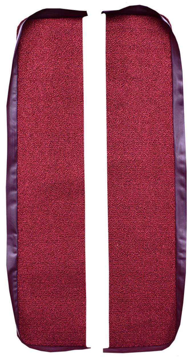 ACC 1961-1964 Pontiac Bonneville Door Panel 2DR Inserts without Cardboard 2pc Tuxedo Carpet