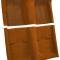 ACC 1970 Ford Mustang Mach 1 with 2 Medium Saddle Inserts Fastback Nylon Carpet