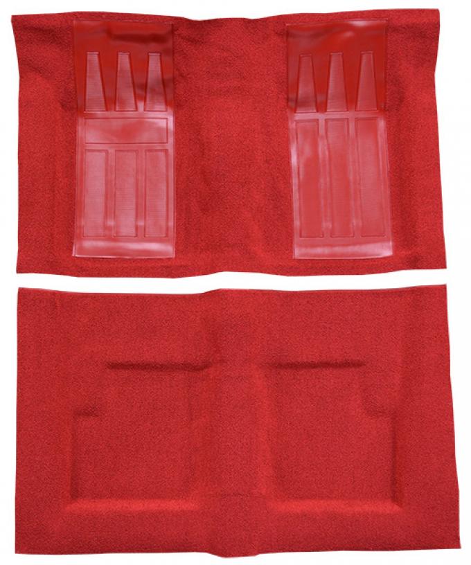 ACC 1969-1971 Ford Torino GT 2DR Convertible Auto with 2 Red Inserts Loop Carpet