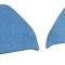 ACC 1960-1963 Chevrolet C20 Pickup Kick Panel Inserts without Cardboard Loop Carpet