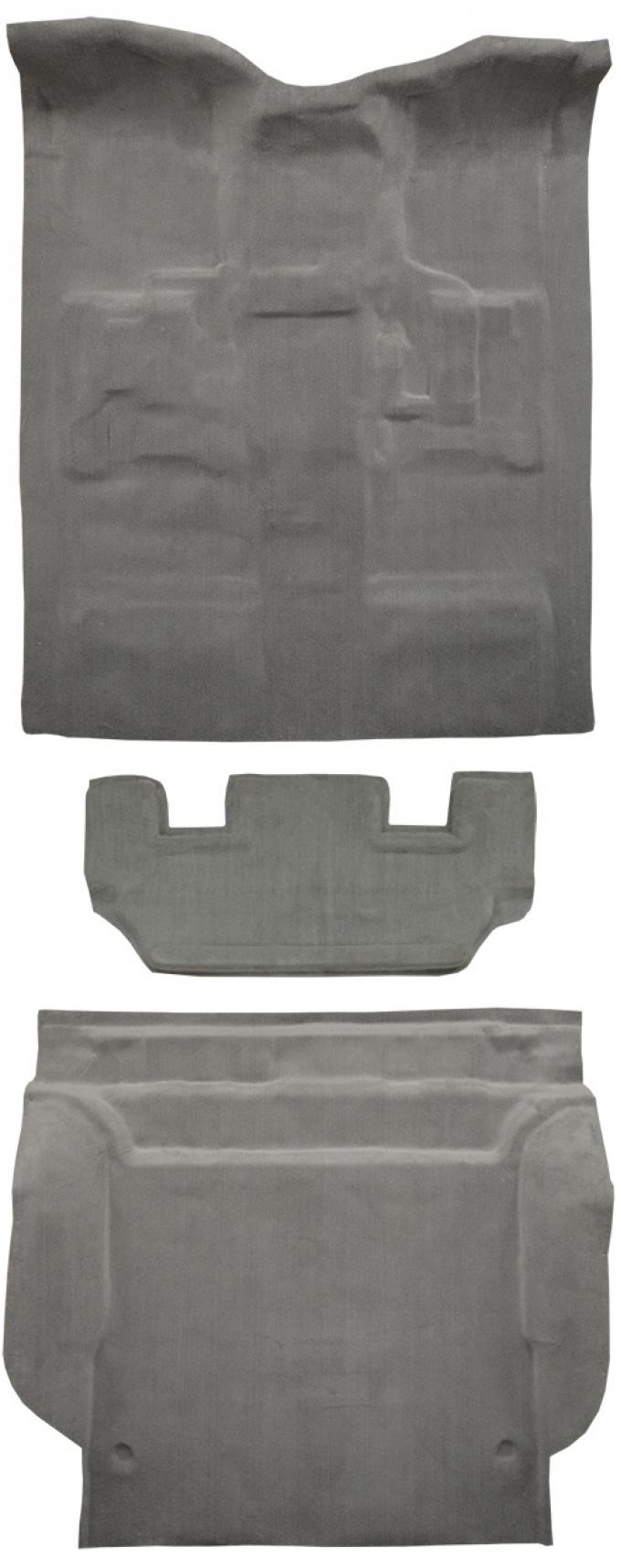 ACC 2011-2014 GMC Yukon 4DR with 2nd Row Seat Mount Cover Complete Cutpile Carpet