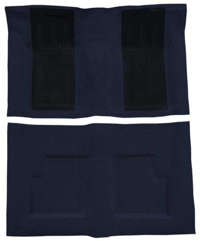 ACC 1969-1971 Ford Torino GT 2DR Convertible Auto with 2 Dark Blue Inserts Loop Carpet